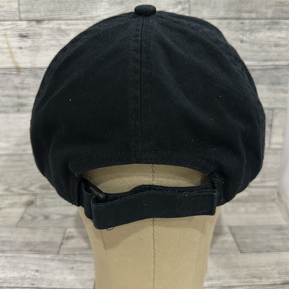 New Bern North Carolina black fish baseball cap hat - Picture 3 of 5